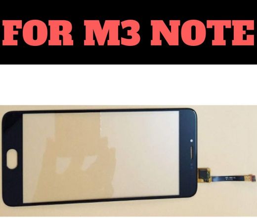 Brand New Touch Screen PDA Digitizer Front Glass For Meizu M3 Note - Black
