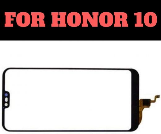 Brand New Touch Screen PDA Digitizer Front Glass For Huawei HONOR 10 - Black