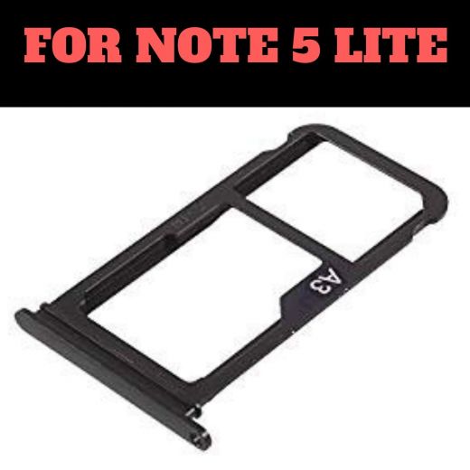Brand New Sim Tray Card Holder Outer Jack For Coolpad Cool Note 5 Lite - Black
