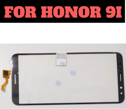 Brand New Touch Screen PDA Digitizer Front Glass For HONOR 9i 2018 - Black