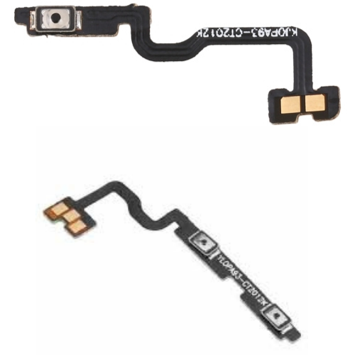 Volume Power On Off Up Down Lock Key Flex cable Ribbon strip Patta Connector For Oppo F17 Pro