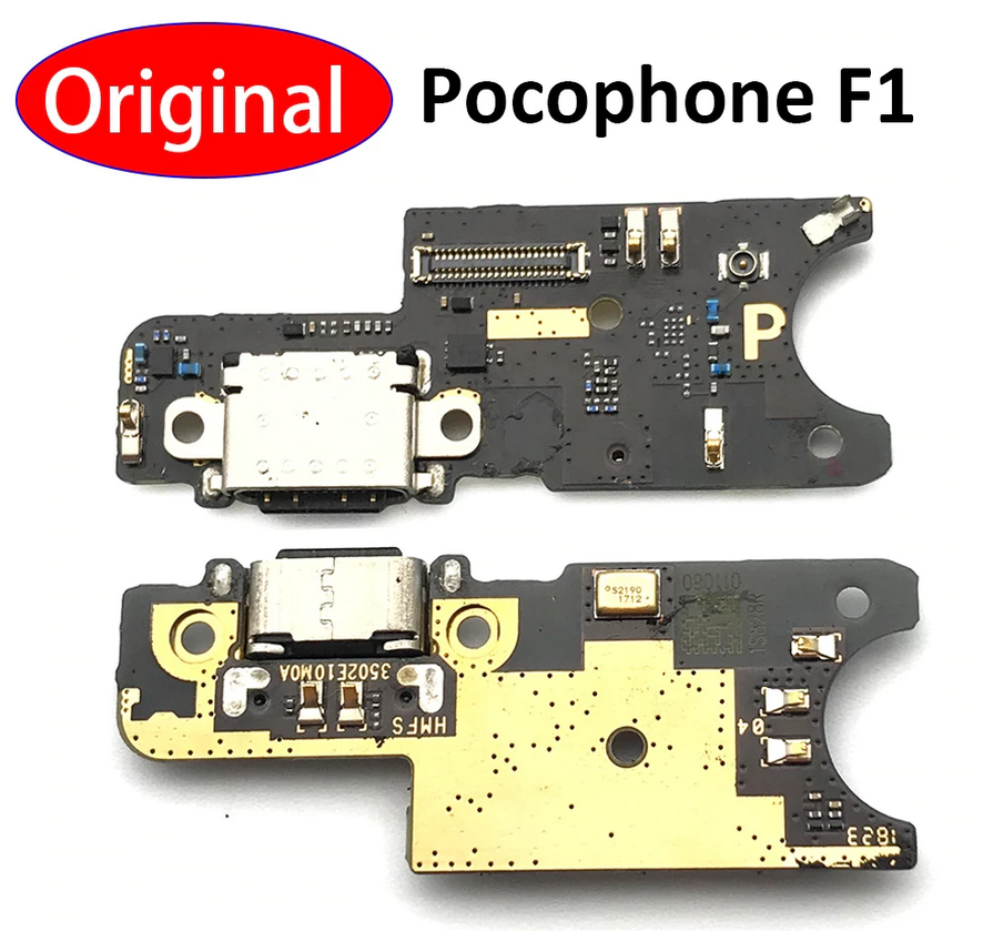 Original With IC Brand New USB Charging Board / FLEX strip Patta Connector For Xiaomi Poco F1